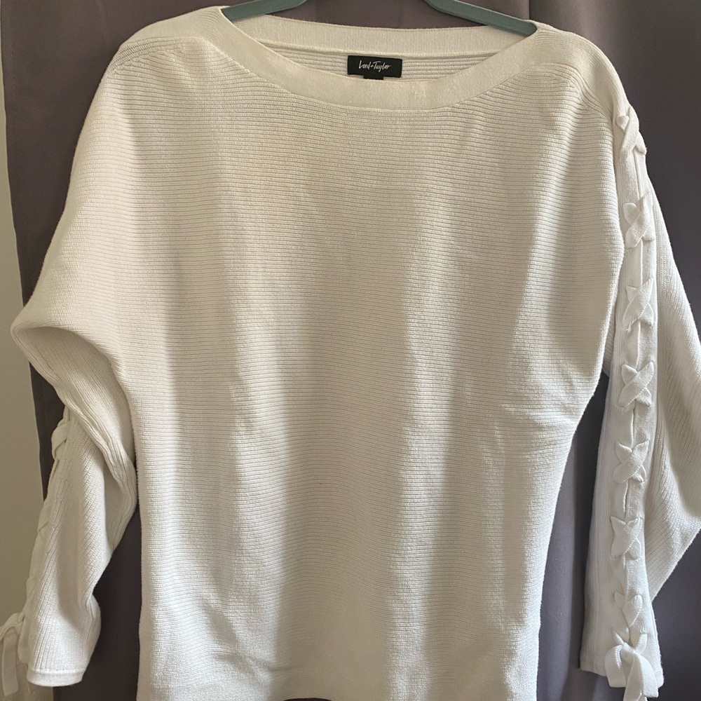 White sweater